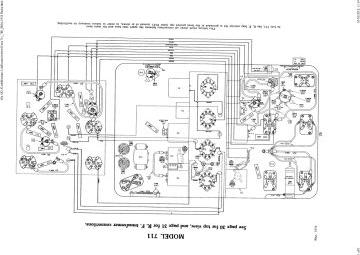 Atwater Kent 711 schematic circuit diagram
